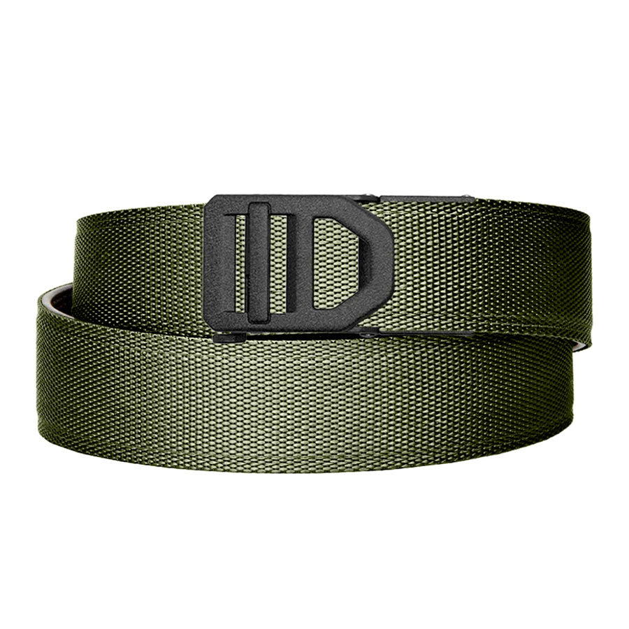 KORE Essentials Tactical Nylon Gun Belt 1.5" Ranger Green