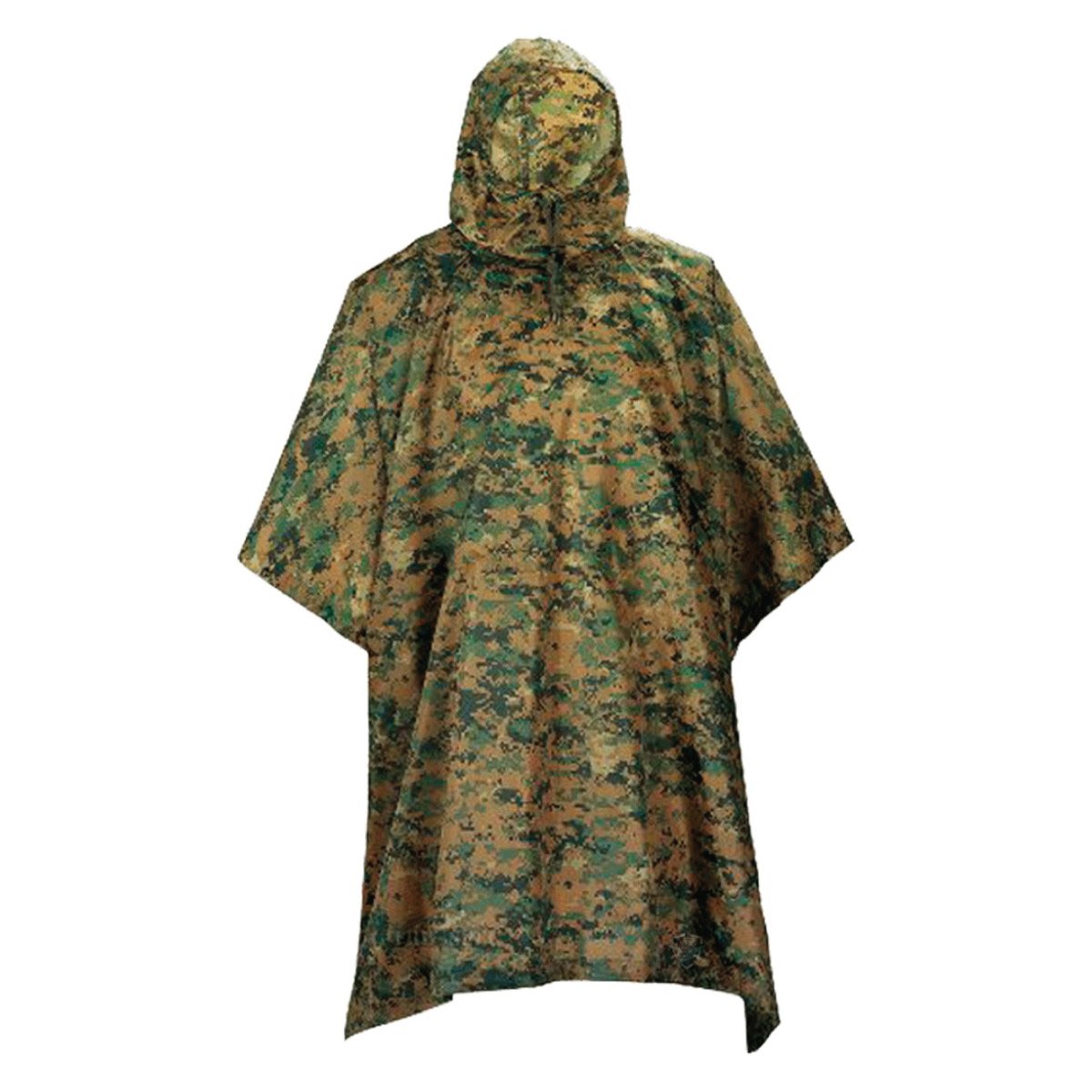 5ive Star Gear GI Spec Military Poncho Outerwear 5ive Star Gear Woodland Digital Tactical Gear Supplier Tactical Distributors Australia