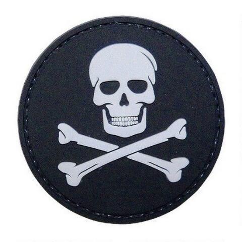 5ive Star Gear PVC Morale Patch Jolly Roger Accessories 5ive Star Gear Tactical Gear Supplier Tactical Distributors Australia