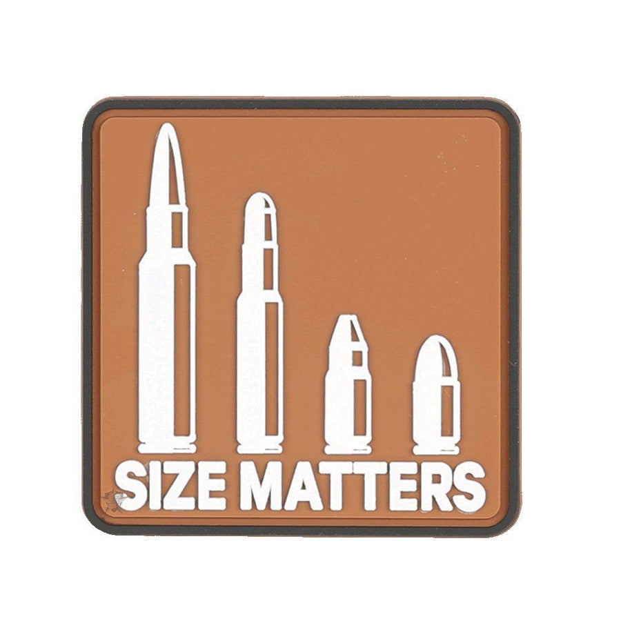 5ive Star Gear PVC Size Matters Morale Patch Accessories 5ive Star Gear Tactical Gear Supplier Tactical Distributors Australia