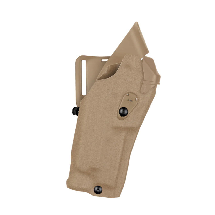 Safariland Model 6390RDS ALS Mid-Ride Level I Retention Duty Holster for Glock 34 MOS w/ Light