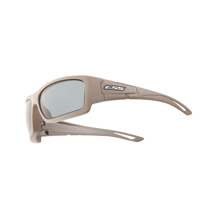 ESS Credence Sunglasses Terrain Tan Frame Smoke Gray Lens