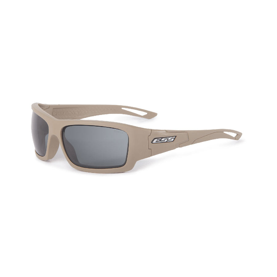 ESS Credence Sunglasses Terrain Tan Frame Smoke Gray Lens