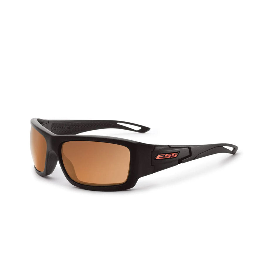 ESS Credence Sunglasses Black Frame Mirrored Copper Lens