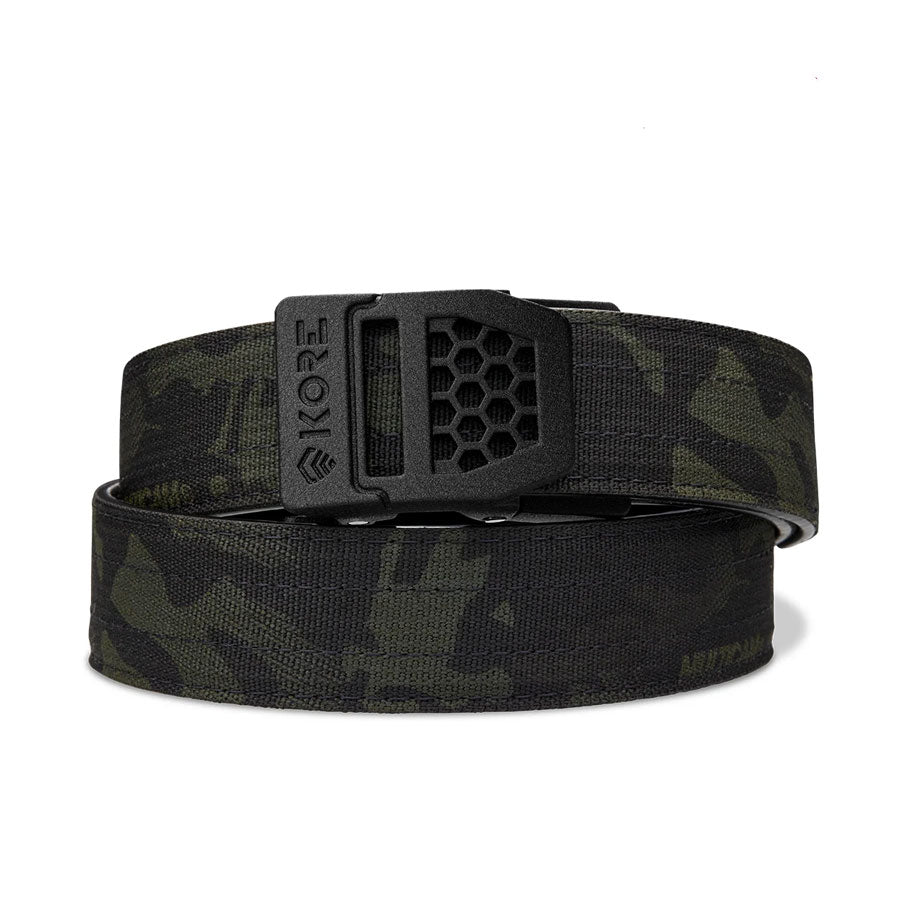 KORE Essentials Tactical Nylon Gun Belt 1.5" Multicam Black