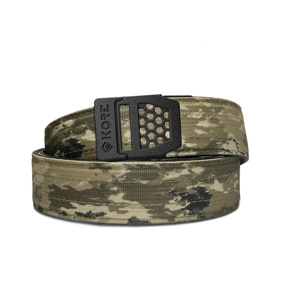 KORE Essentials Tactical Nylon Gun Belt 1.5" A-TACS iX