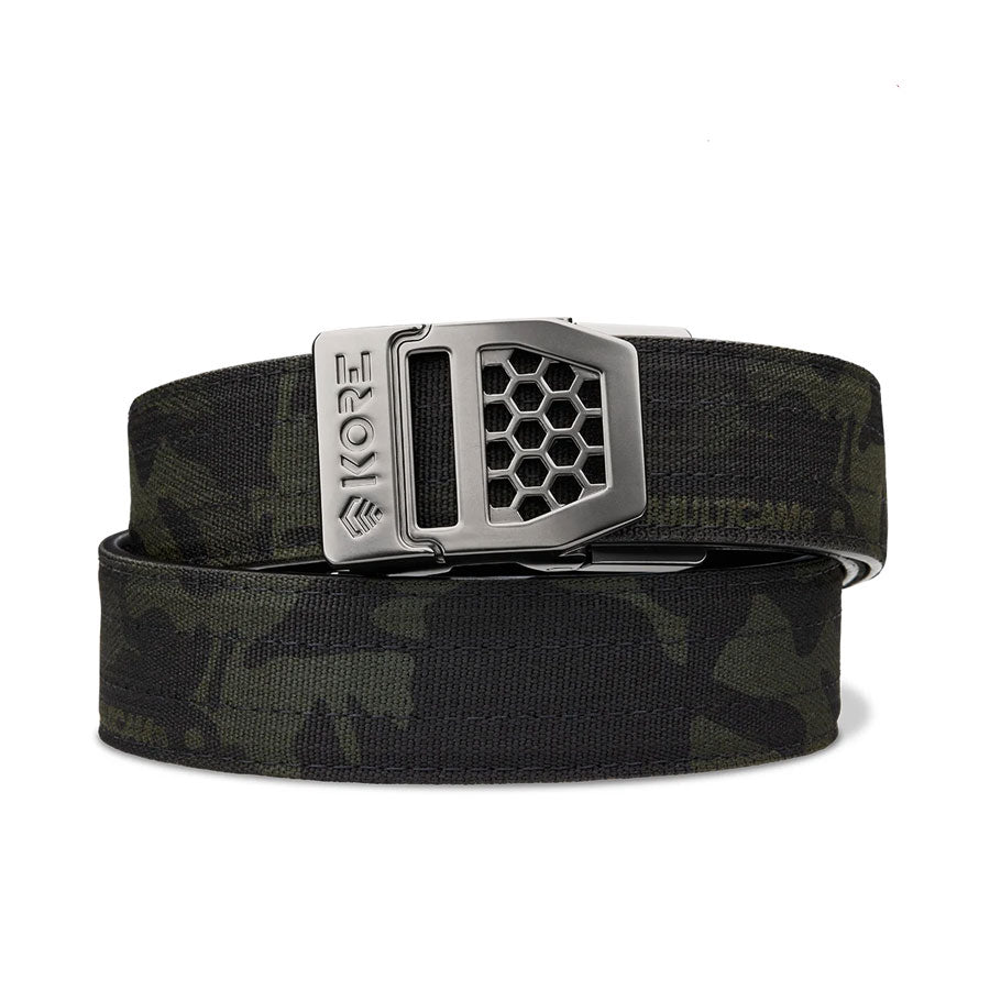 KORE Essentials Tactical Nylon Gun Belt 1.5" Multicam Black