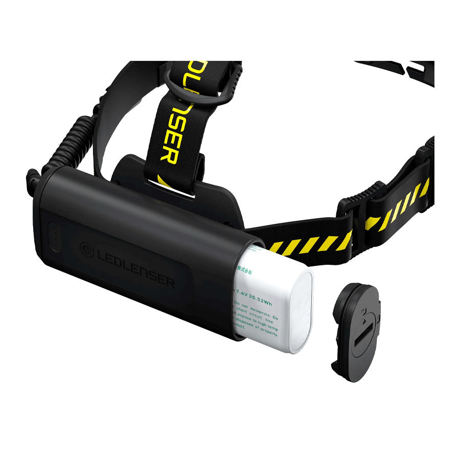 Ledlenser H15R Work 2500 Lumens Rechargeable Rugged IP67 90 CRI Stepless Light Dimmer Headlamp