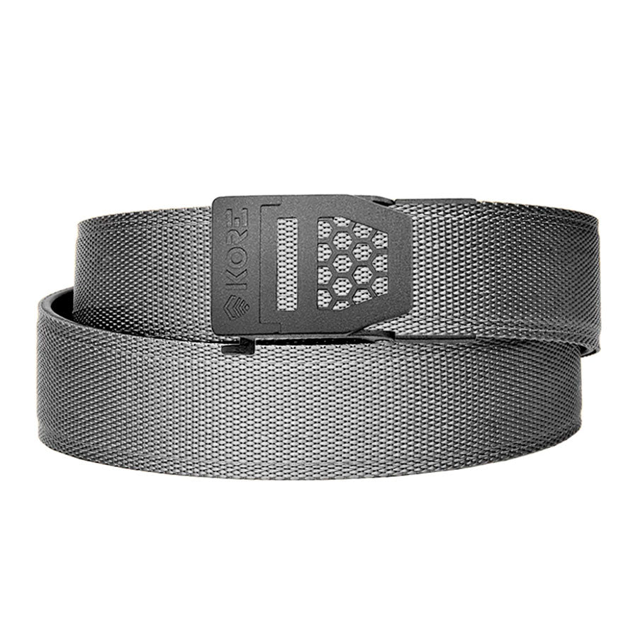 KORE Essentials Tactical Nylon Gun Belt 1.5" Gray