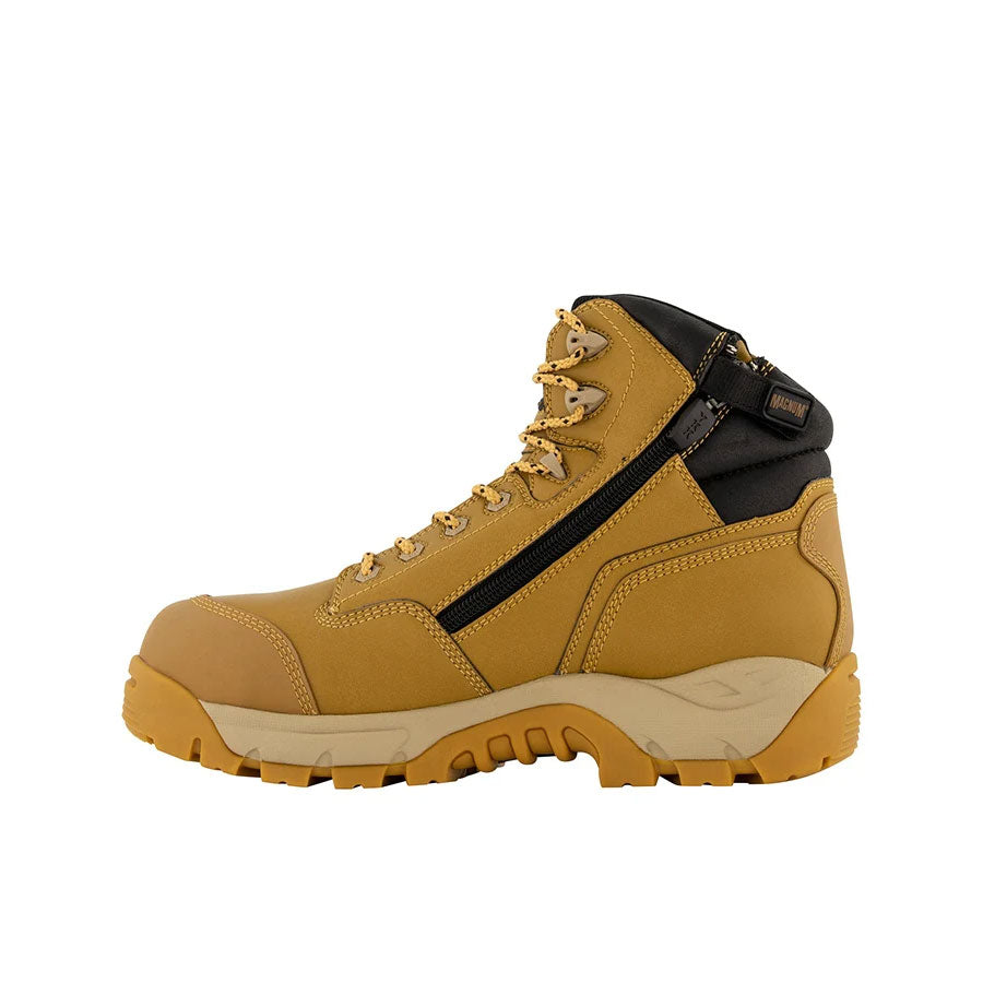 Magnum Precision Max Side Zip Waterproof I-Shield NON-Safety Toe - Wheat