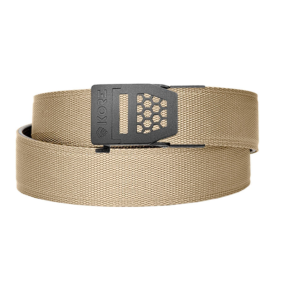 KORE Essentials Tactical Nylon Gun Belt 1.5" Tan 499