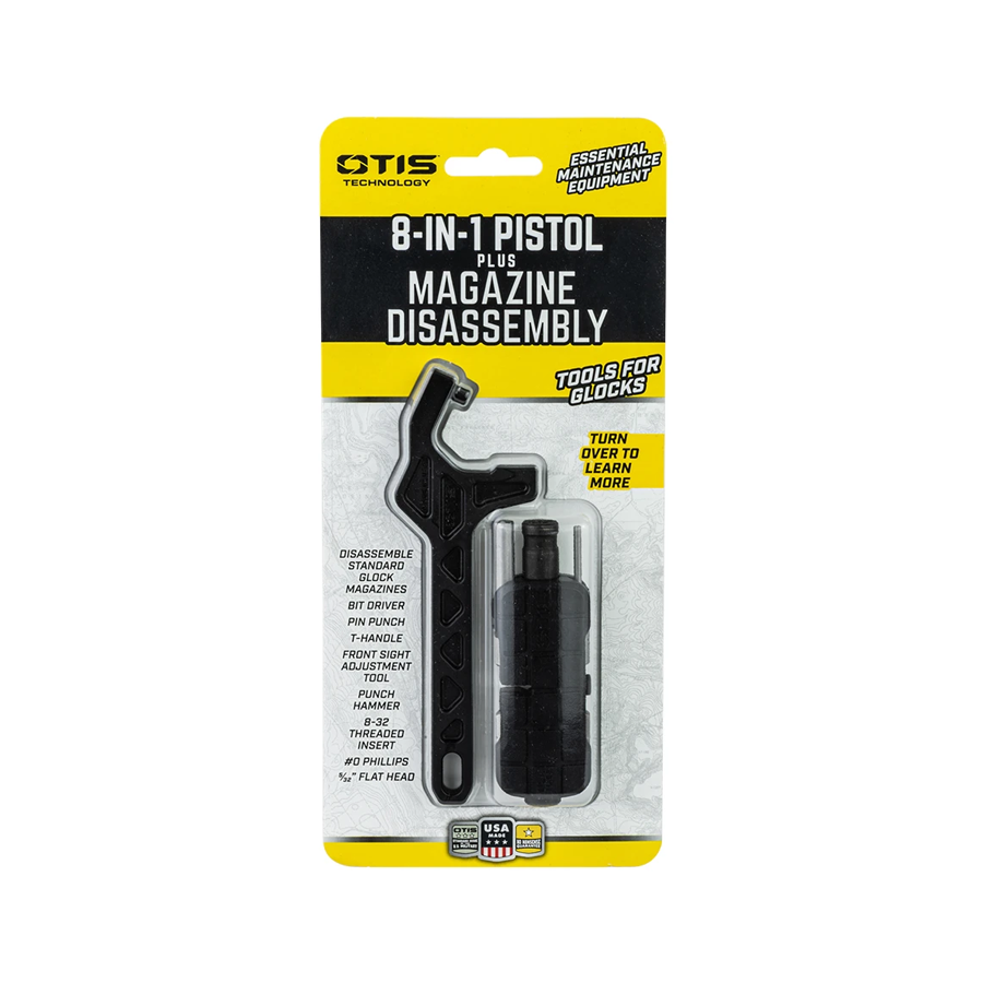 OTIS Technology 8-in-1 Pistol T Tool & Glock Magazine Disassembly Tool