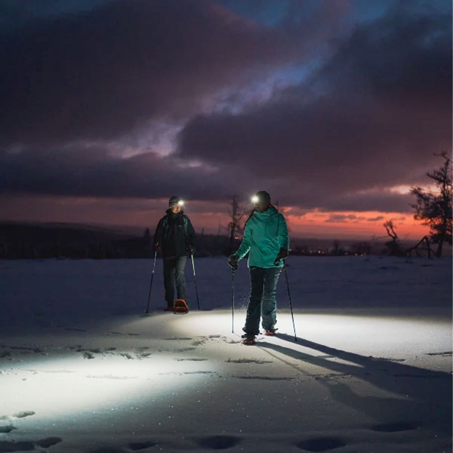 Ledlenser HF8R Signature 2000 Lumens Rechargeable IP68 Adaptive Light Beam Technology RGB Headlamp Black