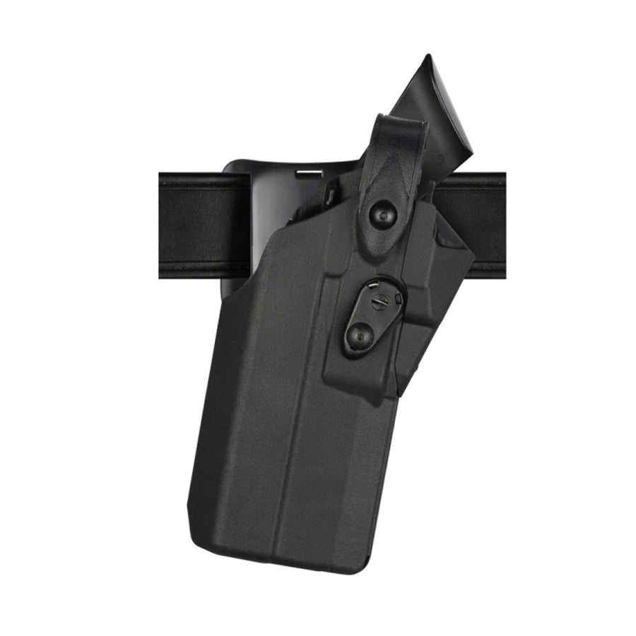 Safariland Model 7360RDS 7TS ALS/SLS Mid-Ride Duty Holster for Glock 17 MOS w/ Light - Left Hand