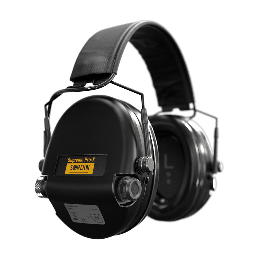 Sordin Supreme-Pro X Electronic Hearing Protection Distributed by Tactical Gear Australia Tactical Gear