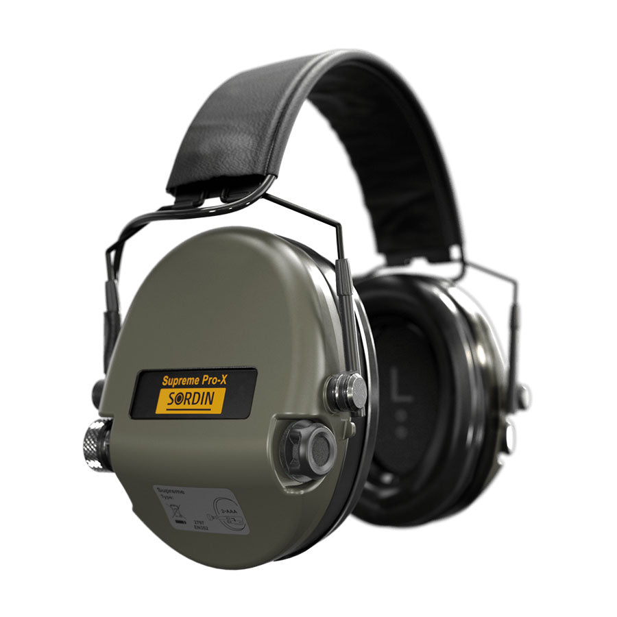 Sordin Supreme-Pro X Electronic Hearing Protection Distributed by Tactical Gear Australia Tactical Gear