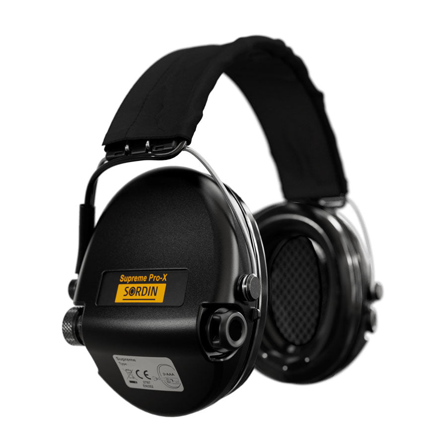 Sordin Supreme-Pro X Electronic Hearing Protection Distributed by Tactical Gear Australia Tactical Gear