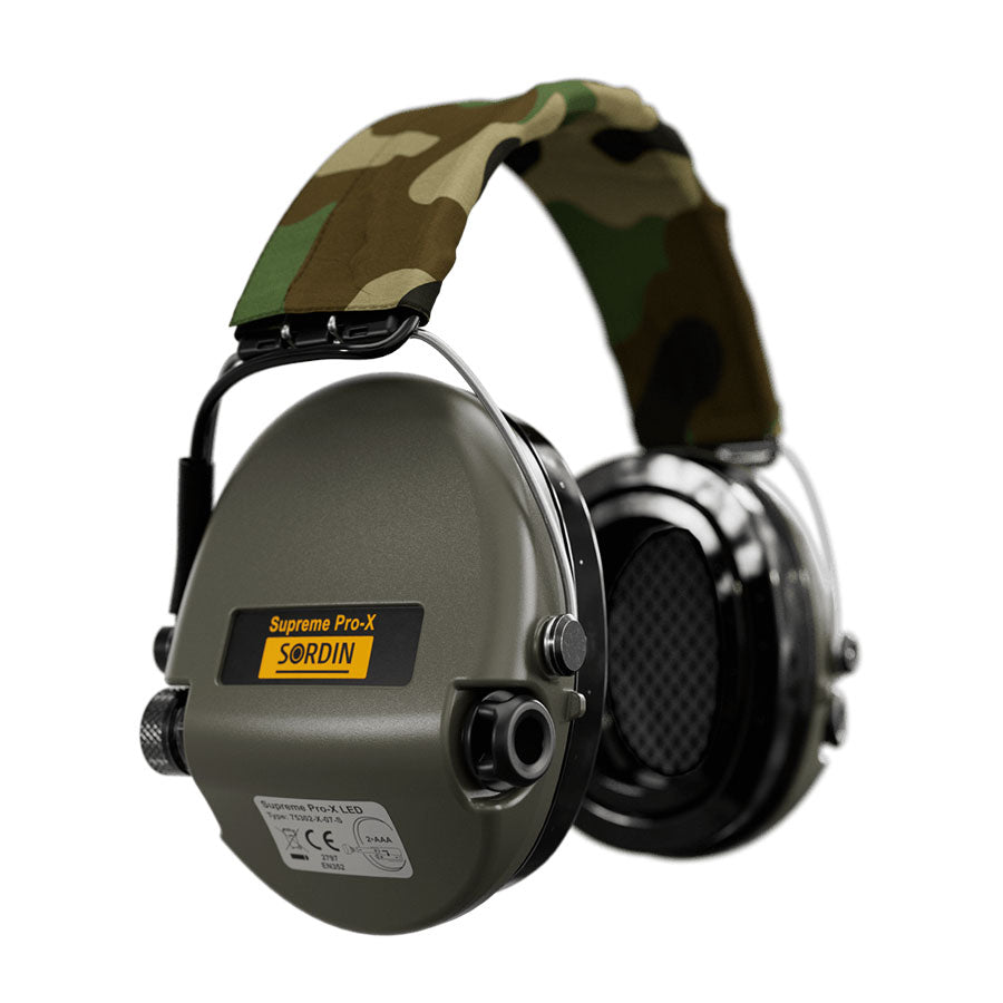 Sordin Supreme-Pro X Electronic Hearing Protection Distributed by Tactical Gear Australia Tactical Gear