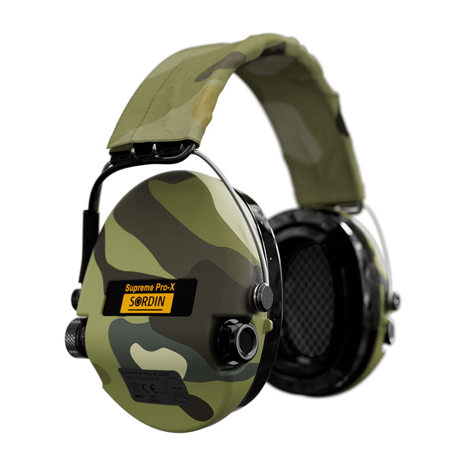 Sordin Supreme-Pro X Electronic Hearing Protection Distributed by Tactical Gear Australia Tactical Gear