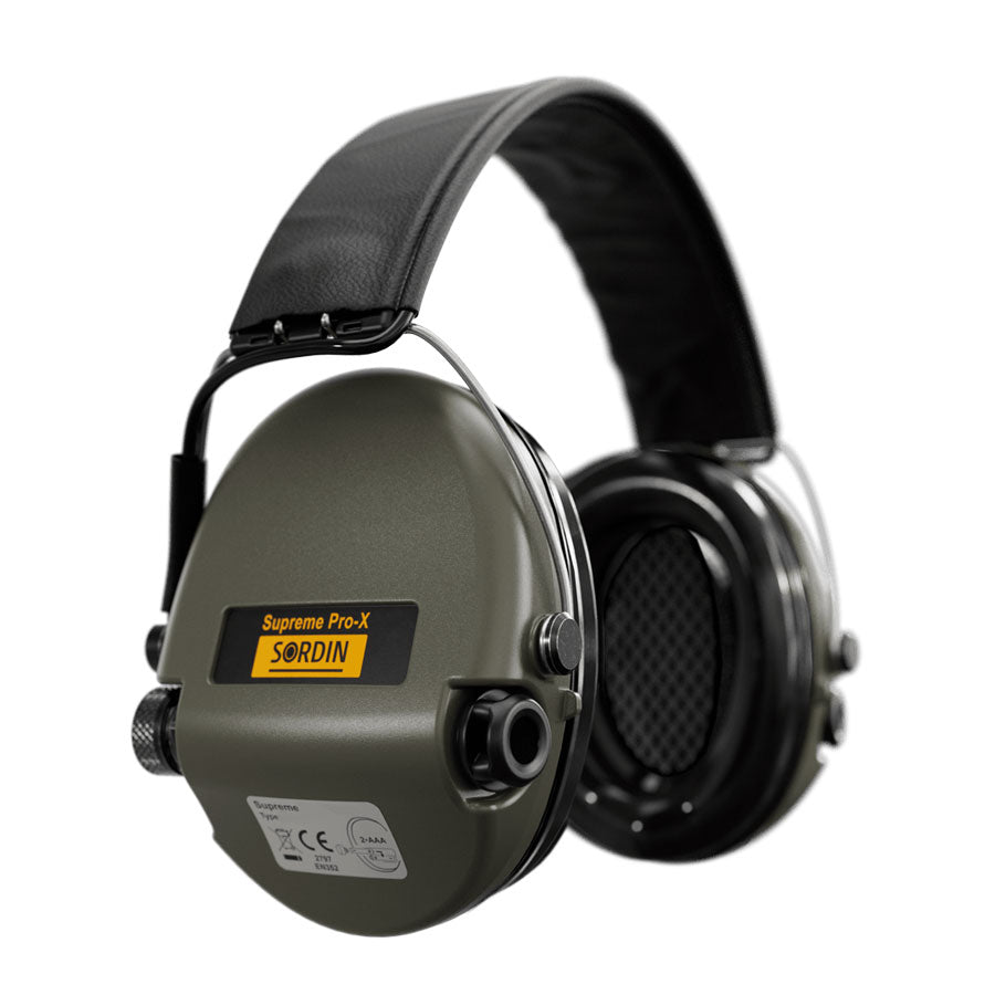 Sordin Supreme-Pro X Electronic Hearing Protection Distributed by Tactical Gear Australia Tactical Gear