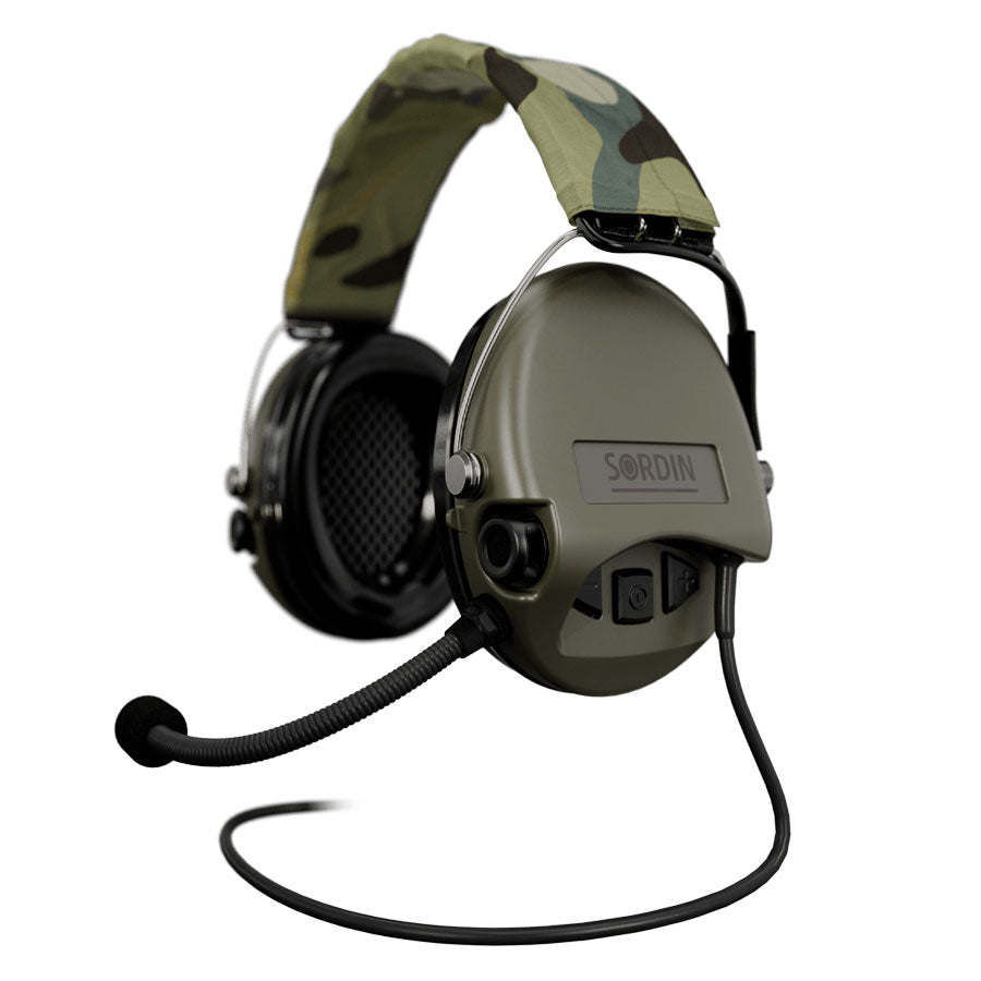 Sordin Supreme MIL CC Hearing Protection Distributed by Tactical Gear Australia Tactical Gear