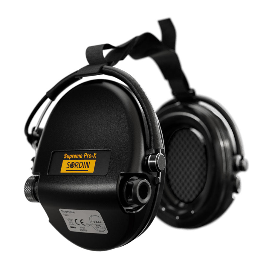 Sordin Supreme-Pro X Electronic Hearing Protection Distributed by Tactical Gear Australia Tactical Gear