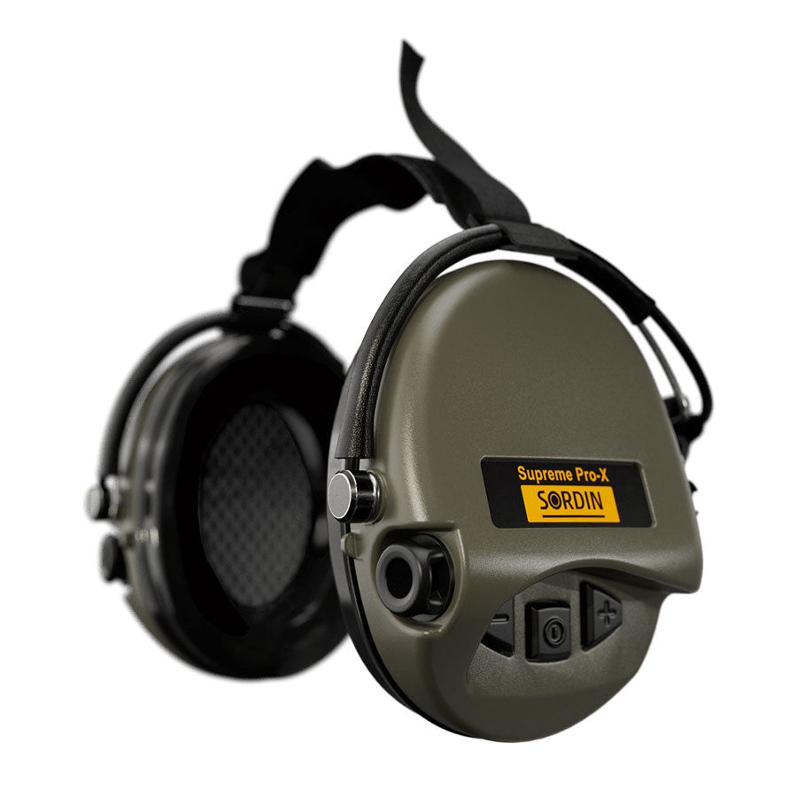Sordin Supreme-Pro X Electronic Hearing Protection Distributed by Tactical Gear Australia Tactical Gear