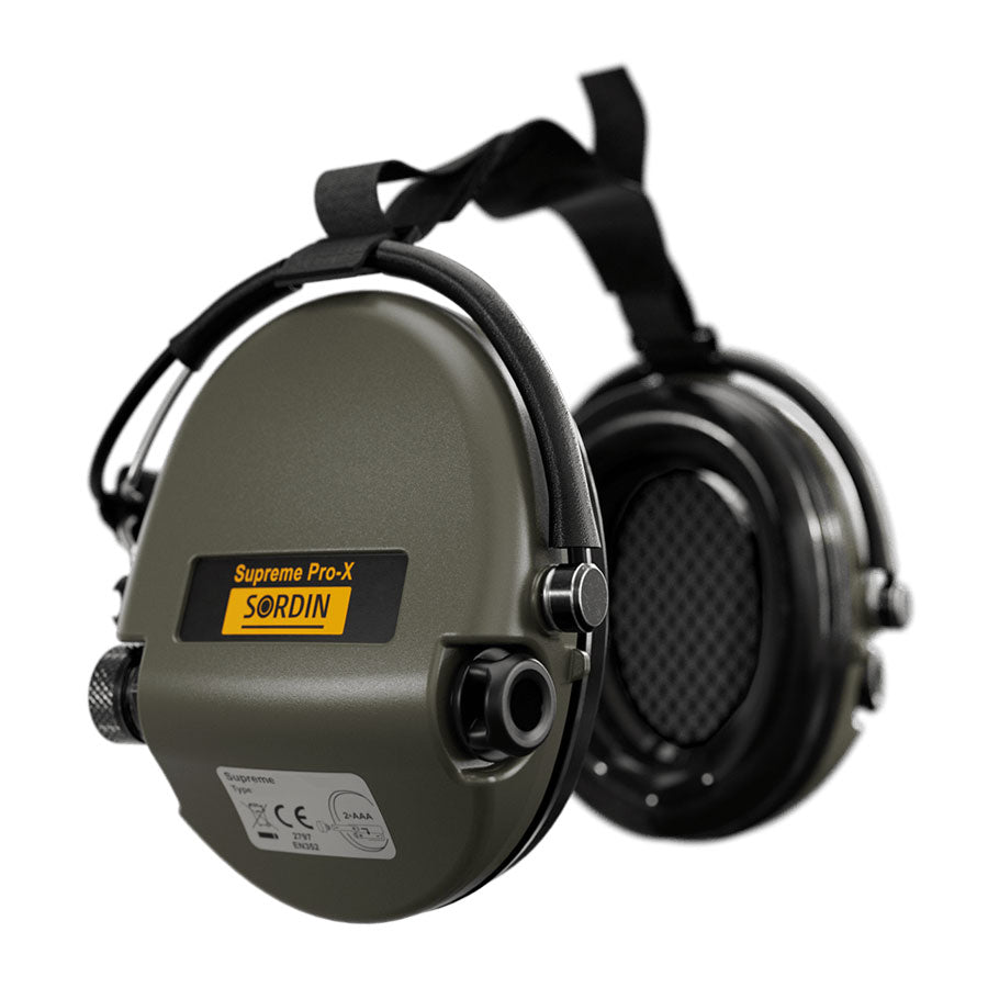 Sordin Supreme-Pro X Electronic Hearing Protection Distributed by Tactical Gear Australia Tactical Gear