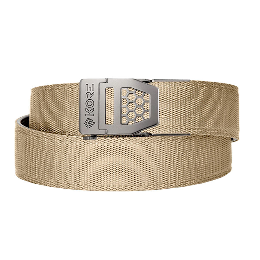 KORE Essentials Tactical Nylon Gun Belt 1.5" Tan 499