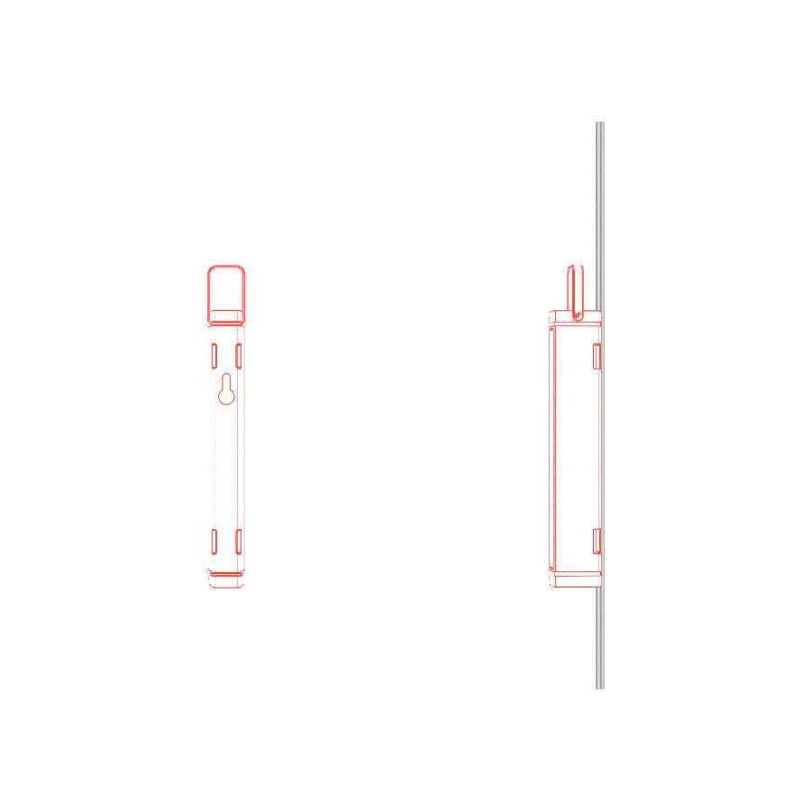 Ledlenser AF2R Work 1000 Lumens Rechargeable Multi-Positional Light Integrated Ruler &amp; Red Blink LED
