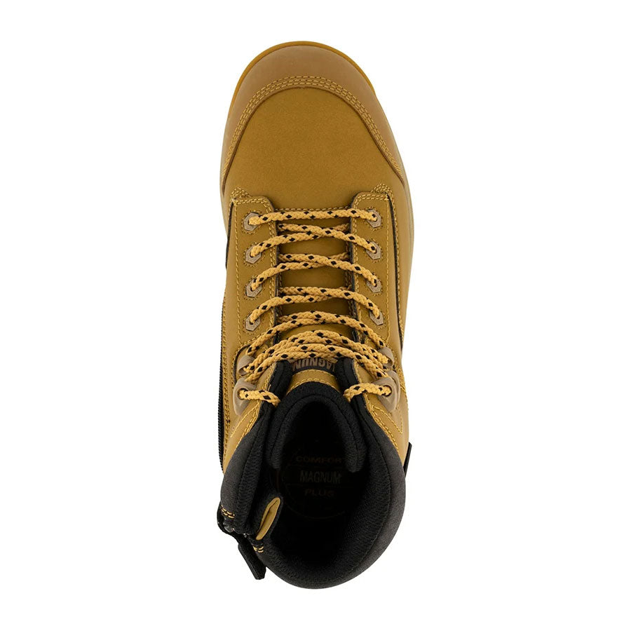 Magnum Precision Max Side Zip Waterproof I-Shield NON-Safety Toe - Wheat