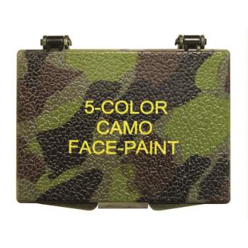 MilSpec Woodland / OCP 5 Colour Camo Face Paint