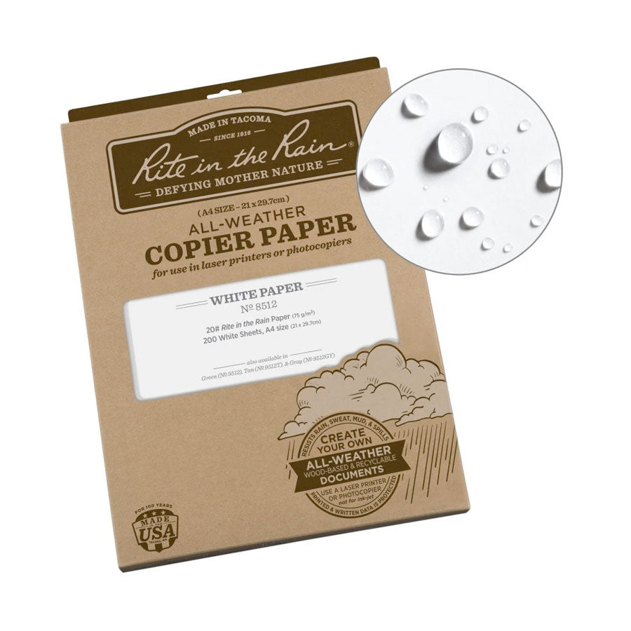 Rite in the Rain All Weather Copier Paper A4 White 200/Pack