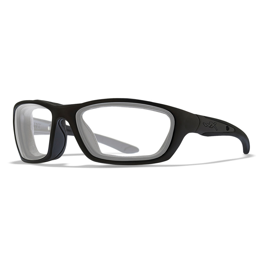 Wiley X Brick Sunglasses Clear Lens w/ Matte Black Frame