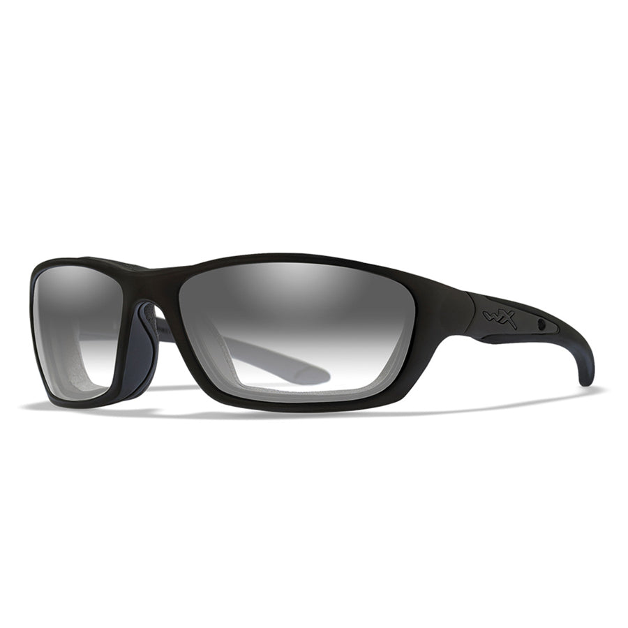 Wiley X Sunglasses Light Adjusting Grey Lens w/ Matte Black Frame