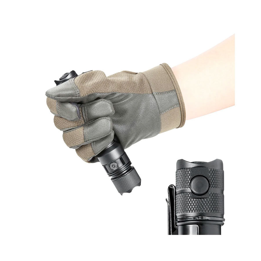 PowerTac E9 GEN5 Long Throw 3,000 Lumen Tactical EDC Flashlight
