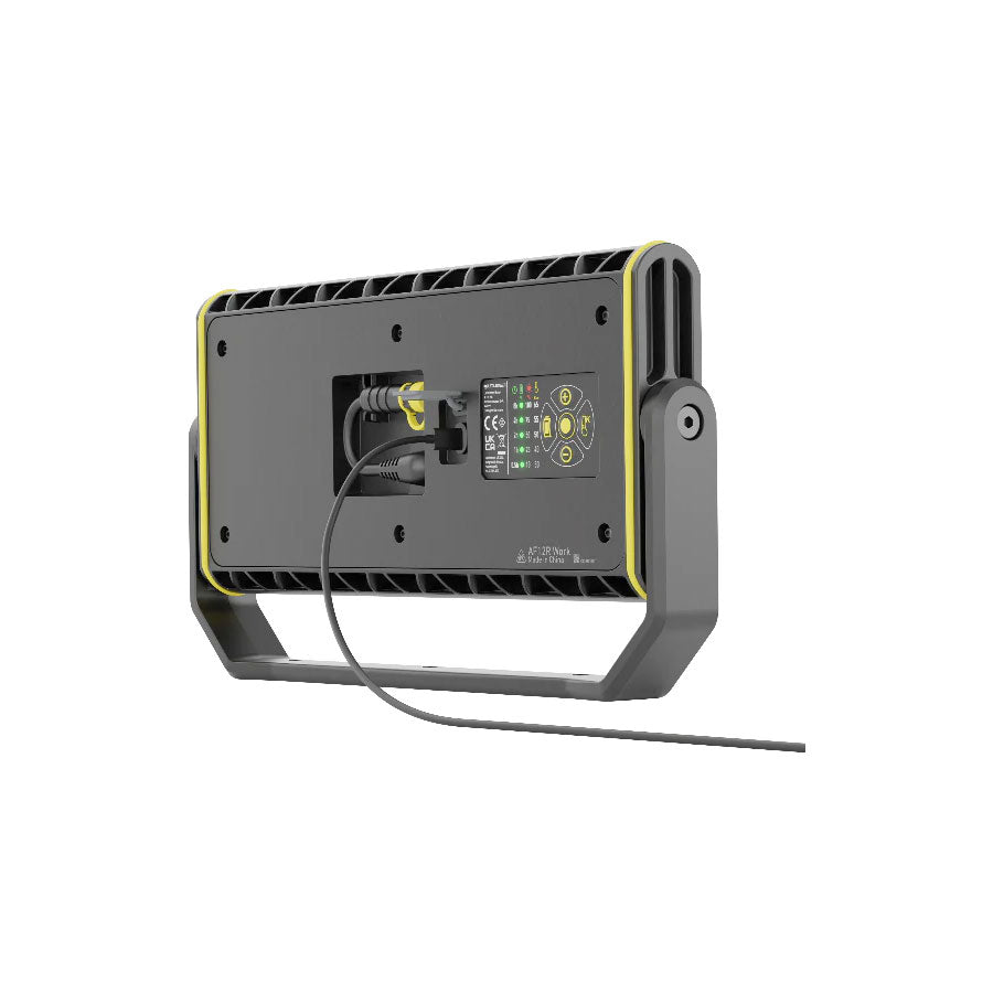 Ledlenser AF12R Work 8000 Lumens Rechargeable/Mains Hybrid Floodlight IP67 Diffuser & Tunable White Light