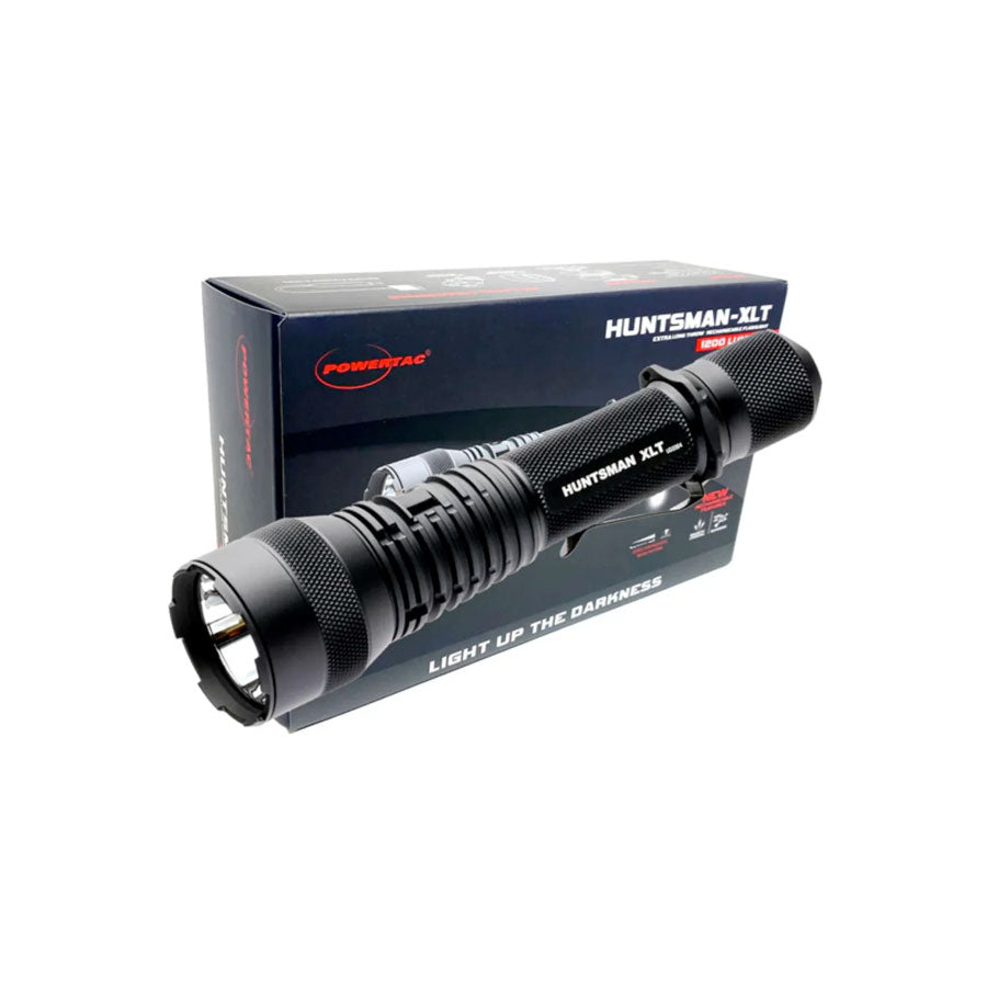 PowerTac Huntsman XLT 1200 Lumen Long Throw Spot Light