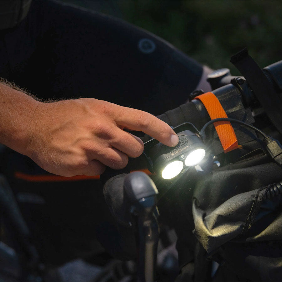 Ledlenser H19R Signature 4000 Lumens Rechargeable IP68 Twin Fusion LED Independent Flood &amp; Spot Headlamp