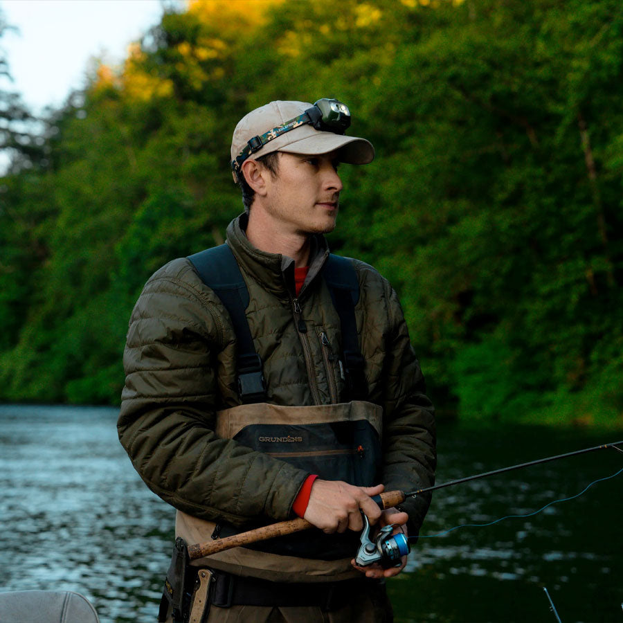 Ledlenser HF8R Core RGB 1600 Lumens Rechargeable IP68 Adaptive Light Beam Technology Headlamp Camo