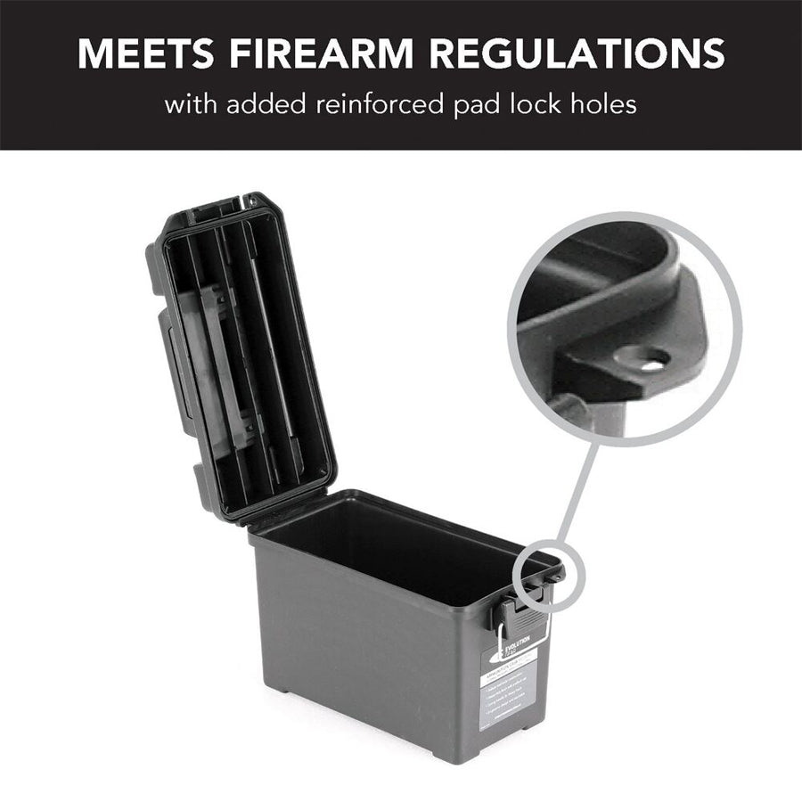 Evolution Gear Medium Ammunition Case Weatherproof Ammo Box / Dry Box