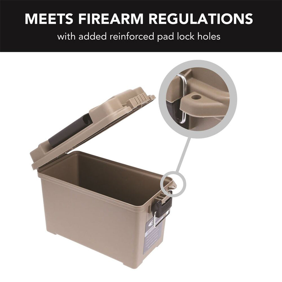 Evolution Gear Medium Ammunition Case Weatherproof Ammo Box / Dry Box