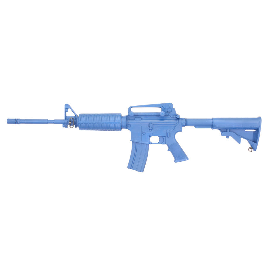 Blue Training Guns - M4 Standard - Carry Hand Color: Blue Weighted: No Stock: Fixed
