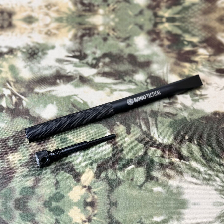 Bushido Tactical Breaching Jimmy Pry Bar with Hinge Pin Punch