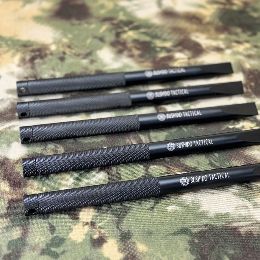 Bushido Tactical Breaching Jimmy Pry Bar with Hinge Pin Punch