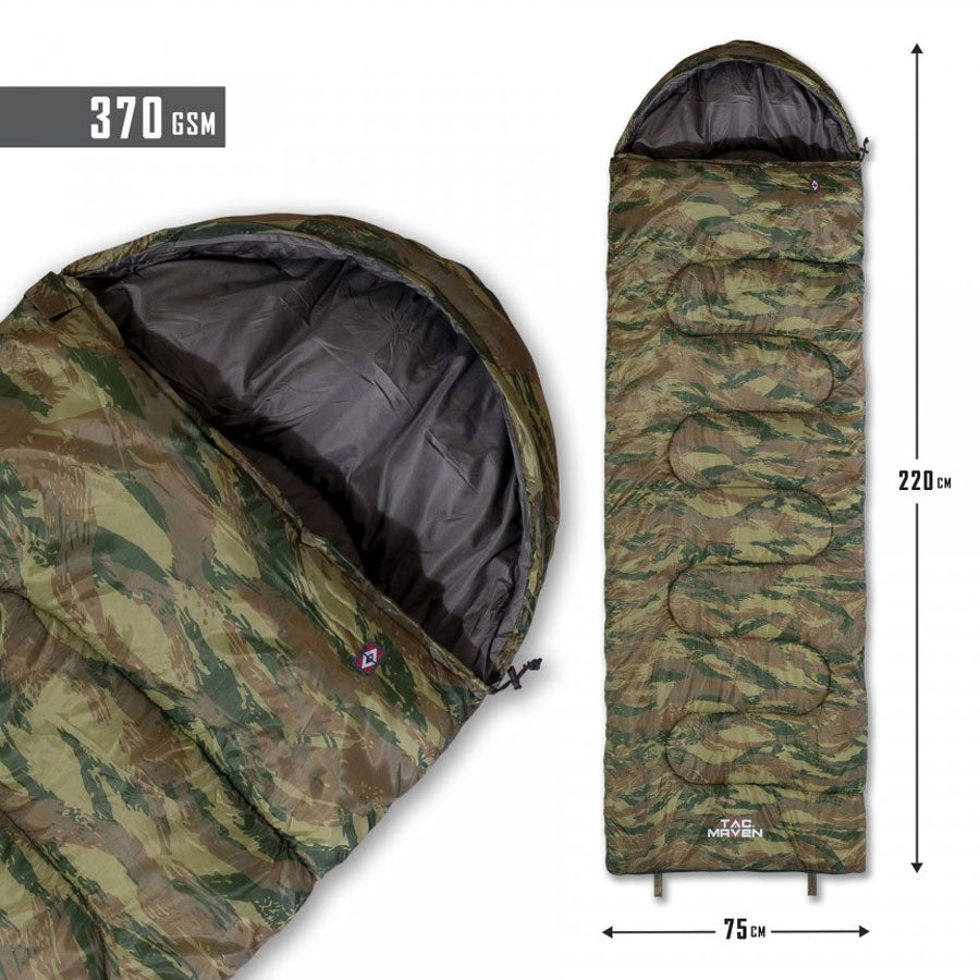 Pentagon Tactical Major Sleeping Bag 370gr/m² Camo