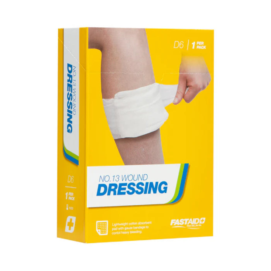 Warrior Medical FastAid D6 No.13 Wound Dressing 1 Pack