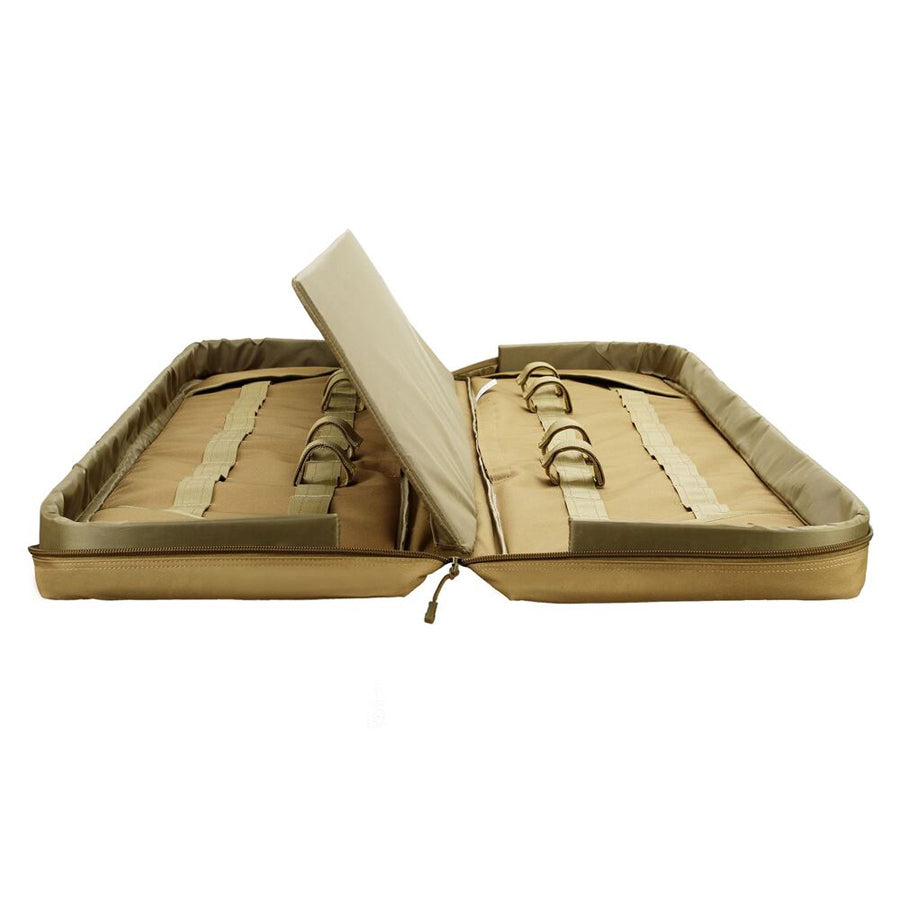 Evolution Gear 55 Inch Double Rifle Bag - Desert Tan
