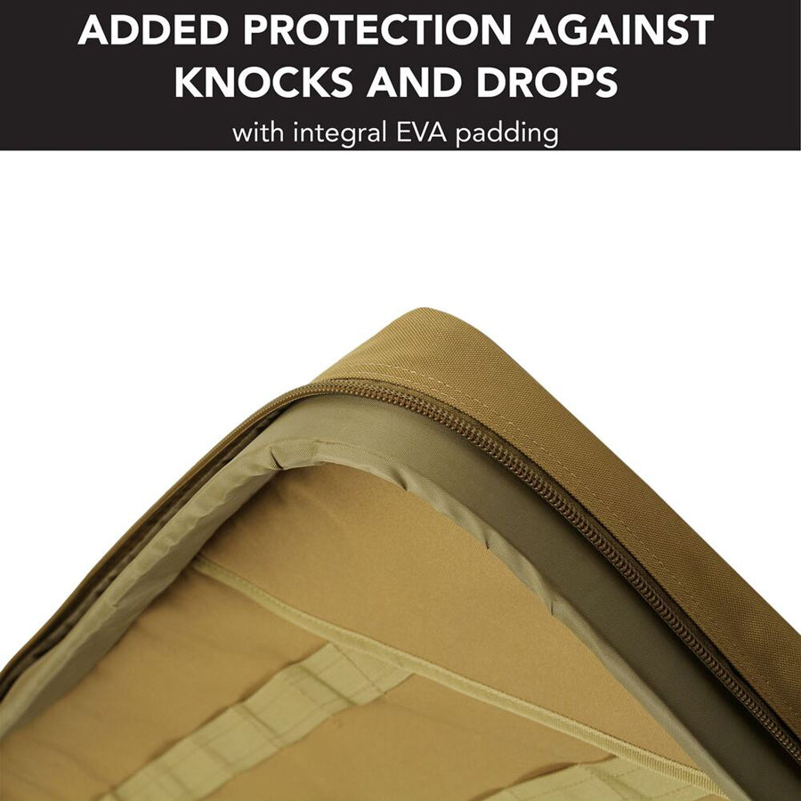 Evolution Gear 55 Inch Double Rifle Bag - Desert Tan