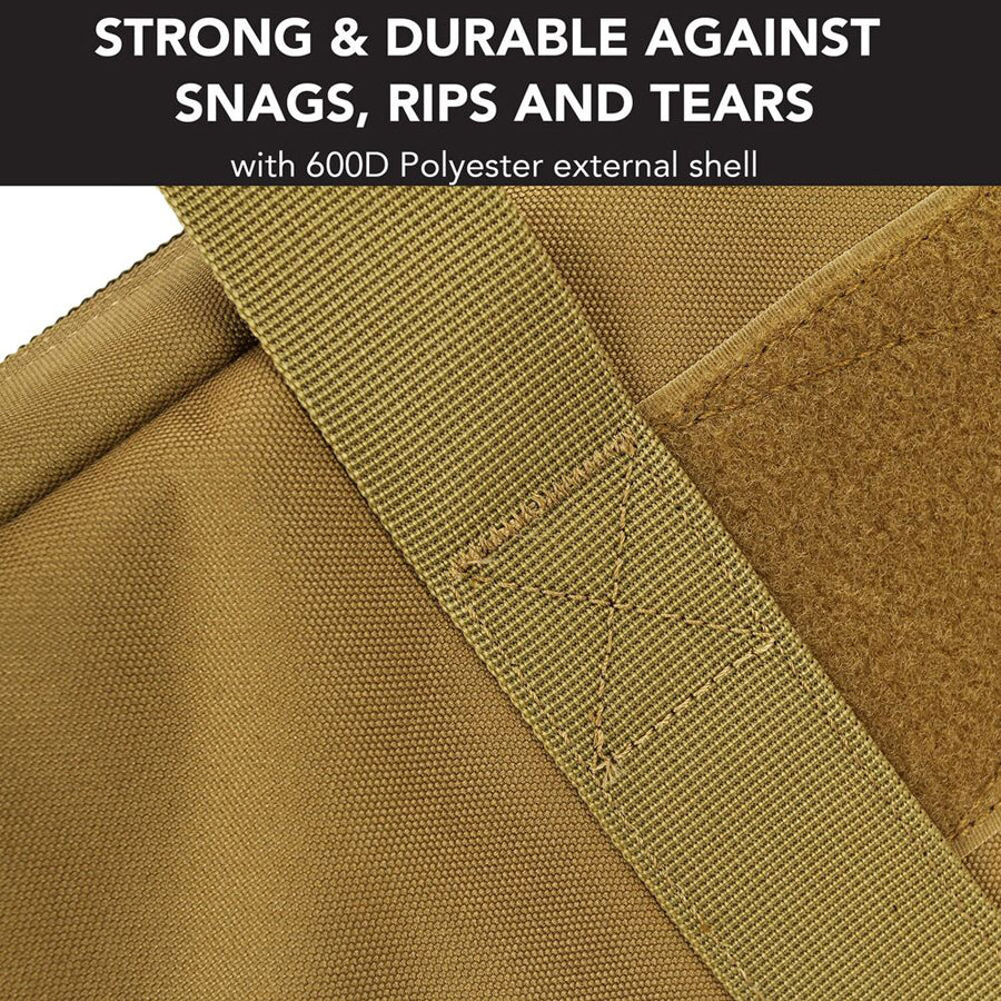 Evolution Gear 55 Inch Double Rifle Bag - Desert Tan